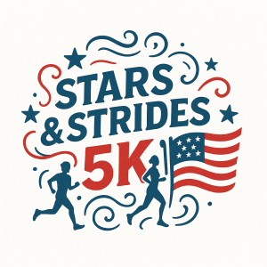 Stars & Strides 5k logo