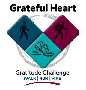 Grateful Heart Gratitude Challenge and 5K logo