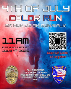 Of July Color Run logo