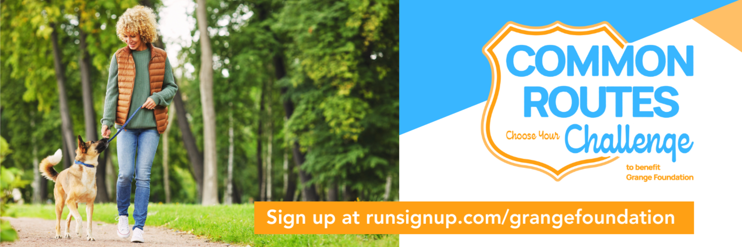 Common Routes: Choose Your Challenge to benefit Grange Foundation