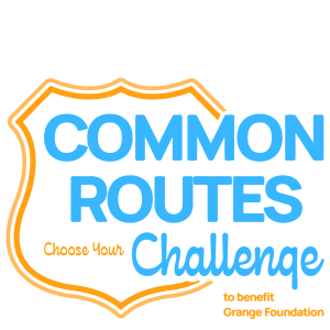 Common Routes: Choose Your Challenge to benefit Grange Foundation logo