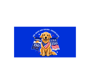 2026 Crested Butte Golden Retriever Registration July 4 Parade logo