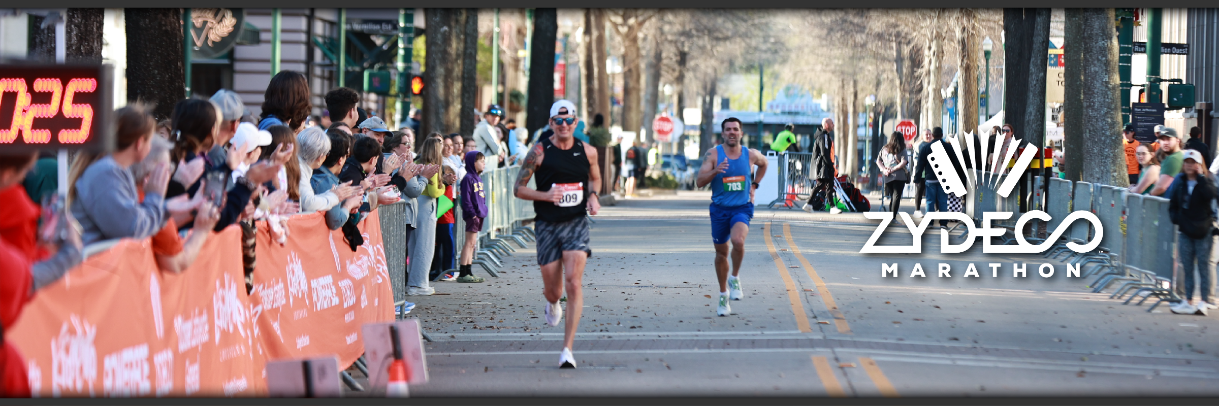 2027 Zydeco Marathon - 26.2 Full | 13.1 Half | Team Relay | 5k | 1 Mile
