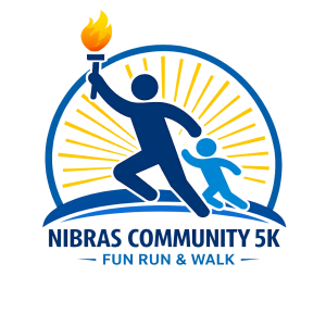 Nibras Community 5K Fun Run & Walk logo
