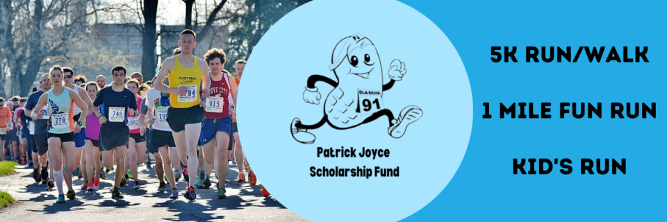 15th Annual Patrick Joyce Fund 5k Run/1 Mile Walk