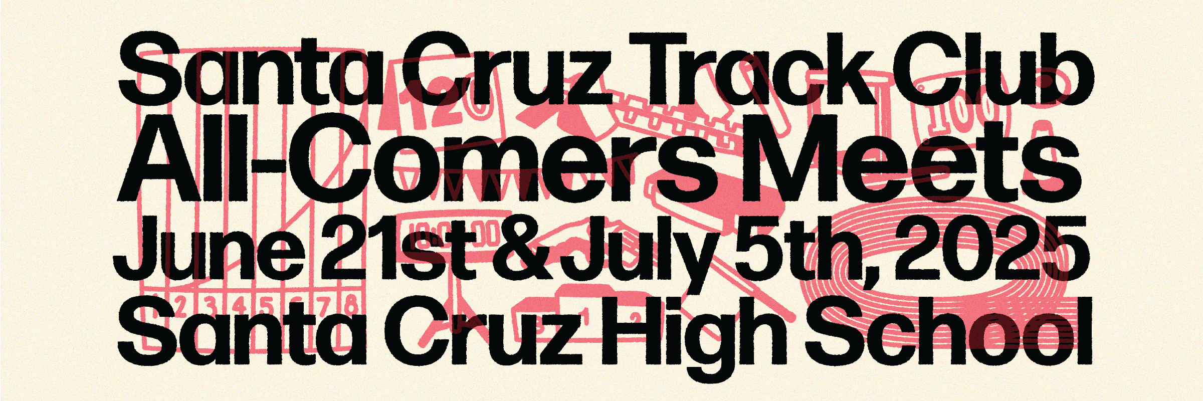 Summer 2025 Santa Cruz Track Club All Comers Meet