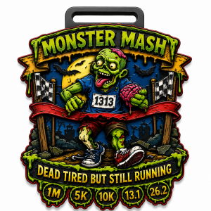 Monster Mash Virtual Race | 1M, 5K, 10K, Half Marathon & Marathon logo
