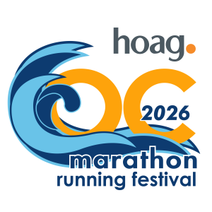 The Hoag OC Marathon Running Festival logo