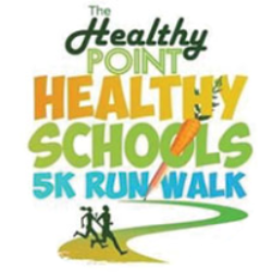 The Healthy Point Healthy Schools 5K Walk/Run logo