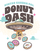 WGPAL Donut Dash 5K logo