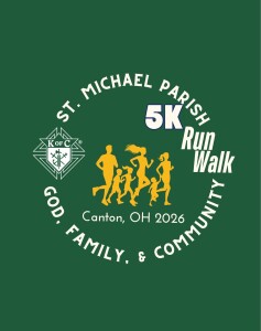 St Michael's Parish Knights of Columbus 5K logo