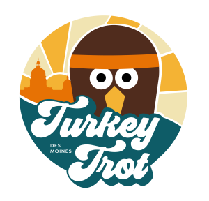 The Des Moines Turkey Trot logo