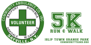 Community Ambulance 5k Run and Walk logo