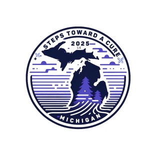 Steps Toward a Cure: Michigan 5k, Kids Fun Run, and Walk logo