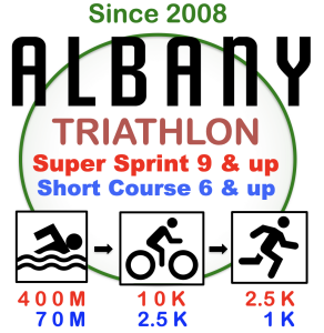 Albany Community Triathlon 2026 logo