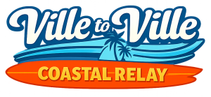 Ville to Ville Coastal Relay logo