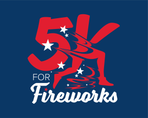 5K for Fireworks logo