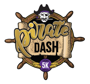 Pirate Dash & "Glow" 5K logo
