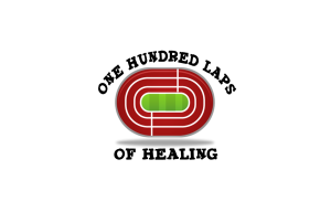 100 Laps of Healing logo