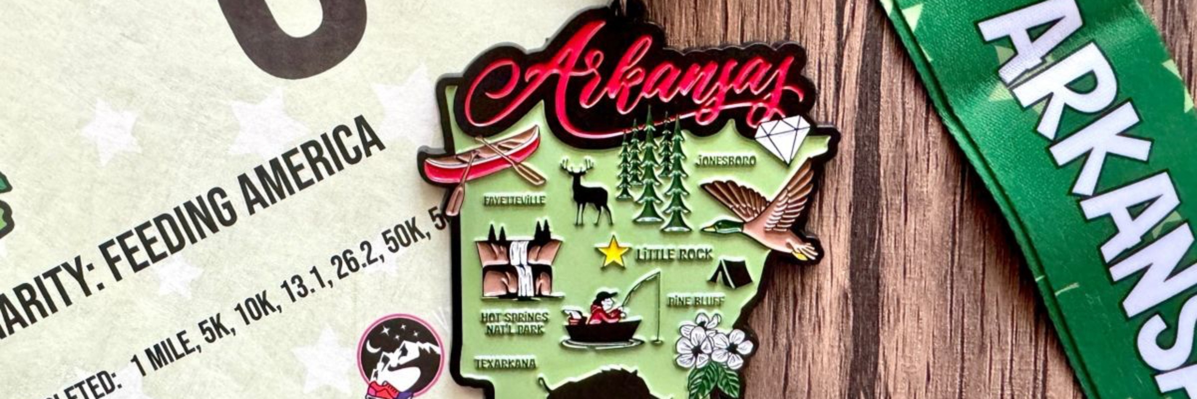 Race Through Arkansas 1M, 5K, 10K, 13.1, 26.2 – Now Only $20!