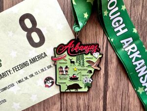 Race Through Arkansas 1M, 5K, 10K, 13.1, 26.2 – Now Only $20! logo