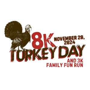 Turkey Day 8K, 5K Trot & 3K Family Fun Run logo