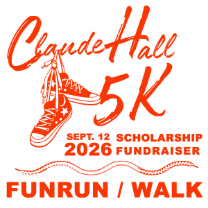 Claude Hall 5K and ColorRun Fundraiser logo