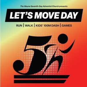 Let's Move Day 5K Run/Walk/100M Dash logo