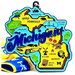 Race Through Michigan 1M, 5K, 10K, 13.1, 26.2 - Now Only $20! logo