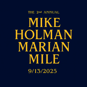 The Mike Holman Marian Mile logo