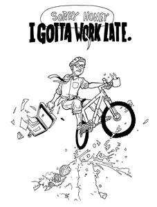 Sorry Honey I've Gotta Work Late logo