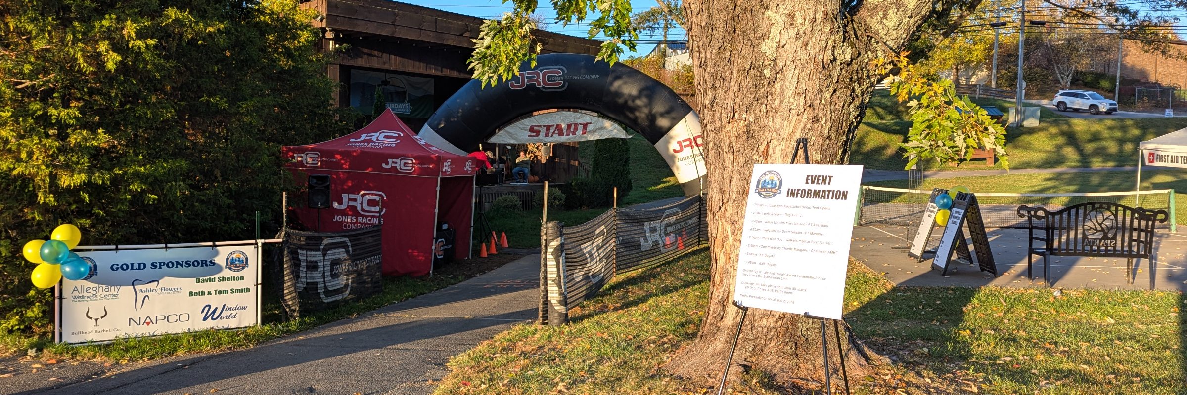 Alleghany Memorial Hospital Foundation 1 Mile Walk and 5K Run