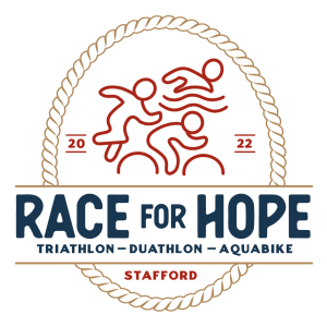 Stafford Race for HOPE Triathlon, Duathlon, & Aquabike # logo