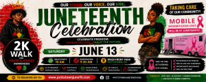 Pottstown Juneteenth Health & Kidney Heart Walk logo