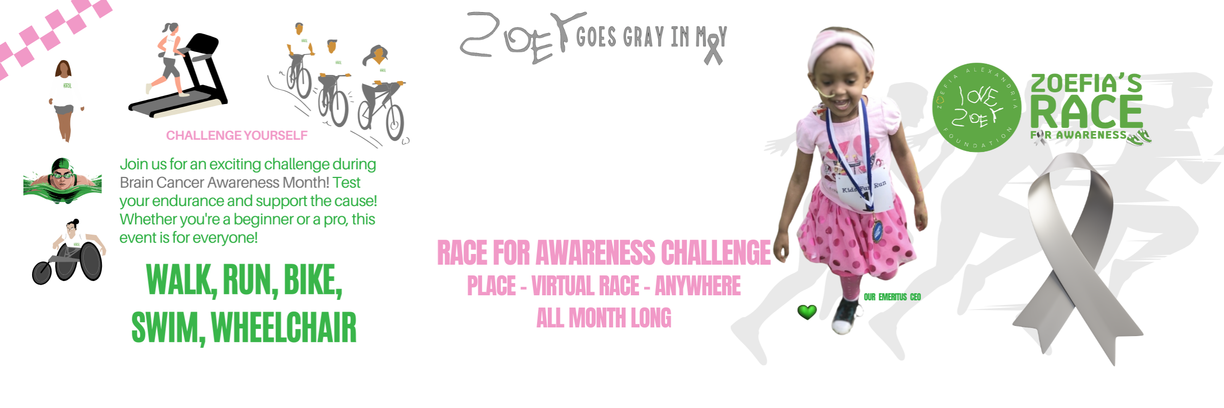 Zoefia's Race For Awareness Challenge