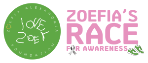 Zoefia's Race For Awareness Challenge logo