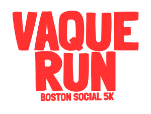 The VaqueRun Boston Social 5K logo