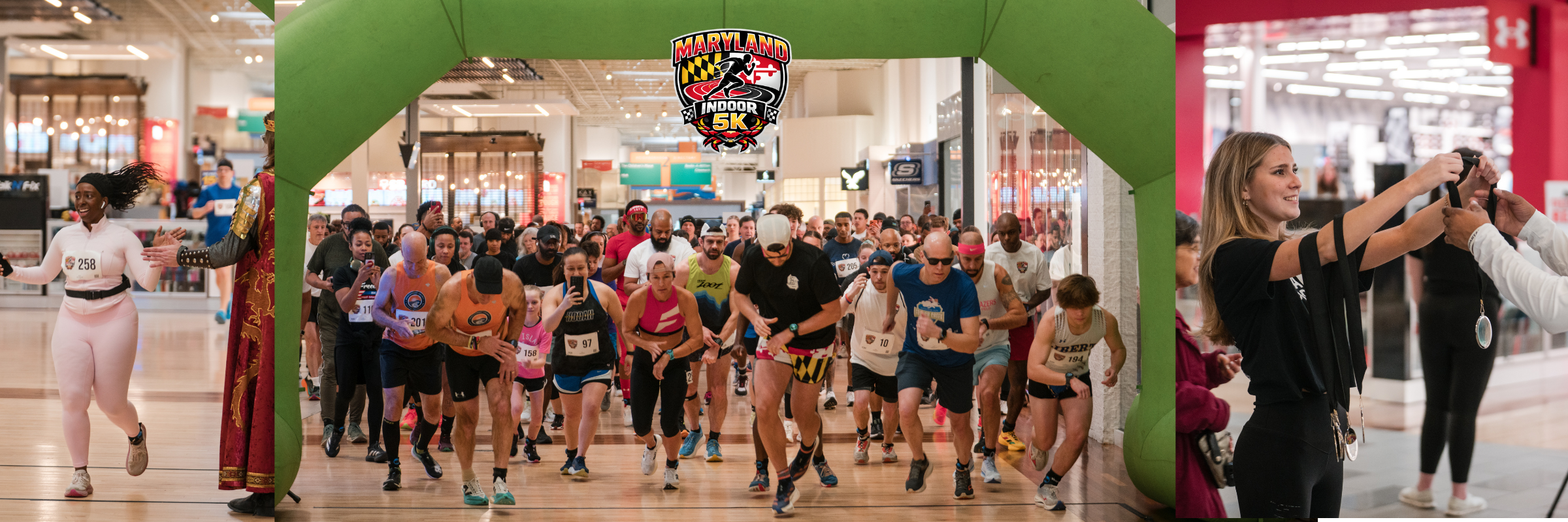 Coming Soon! The 2027 Maryland Indoor 5k and Family Fun Run at Arundel Mills Mall!