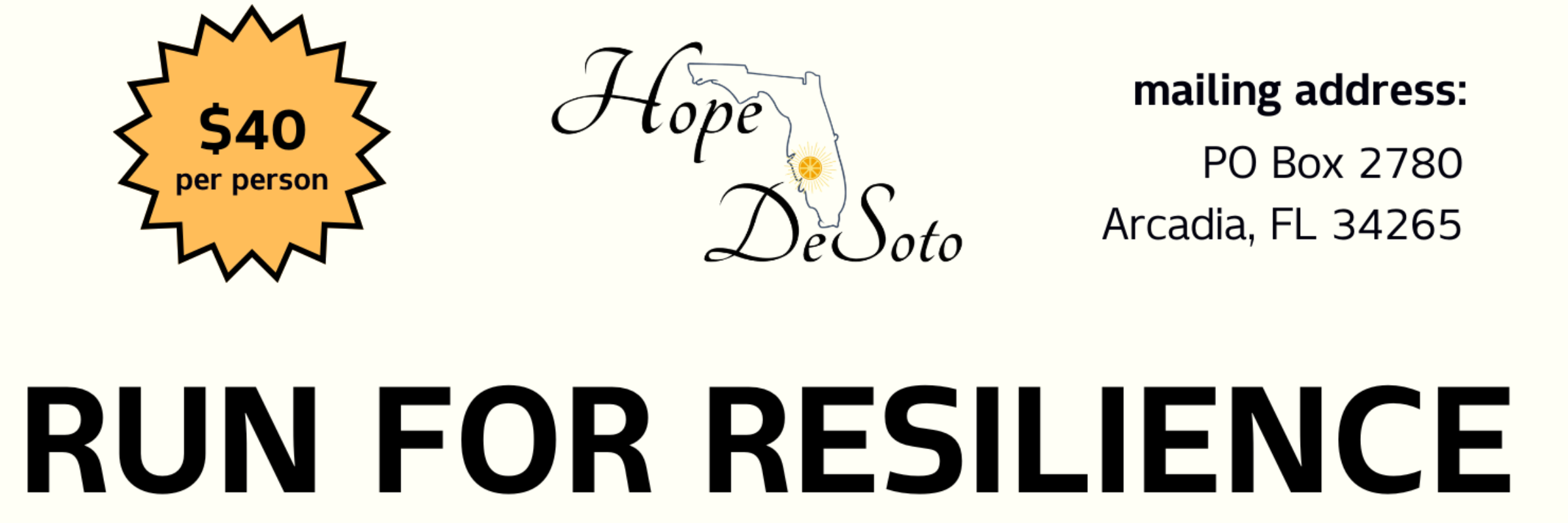 Run for Resilience – Hope DeSoto Virtual 5K 2026