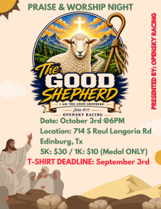 The Good Shepherd 5k logo