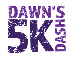 Dawn's 5k Dash logo