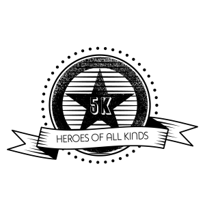 Heroes of All Kinds 5K logo