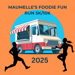 The Maumelle Foodie 5k/10k Fun Run logo