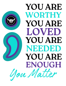2026 Suicide Prevention Color Walk/Run logo