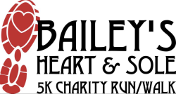 Bailey's Heart & Sole 5K Charity Run/Walk logo