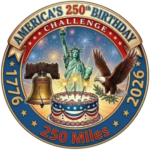America's 250 th Birthday Challenge logo