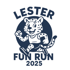 Lester Fun Run 2025 logo