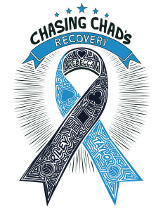 Chasing Chad's Recovery 5K and 1 Mile Kids' Trot logo