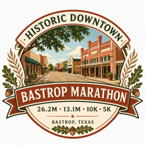 Bastrop Marathon, Half, 10K & 5K logo