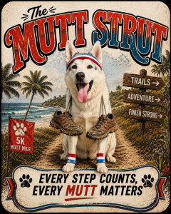 The Mutt Strut logo